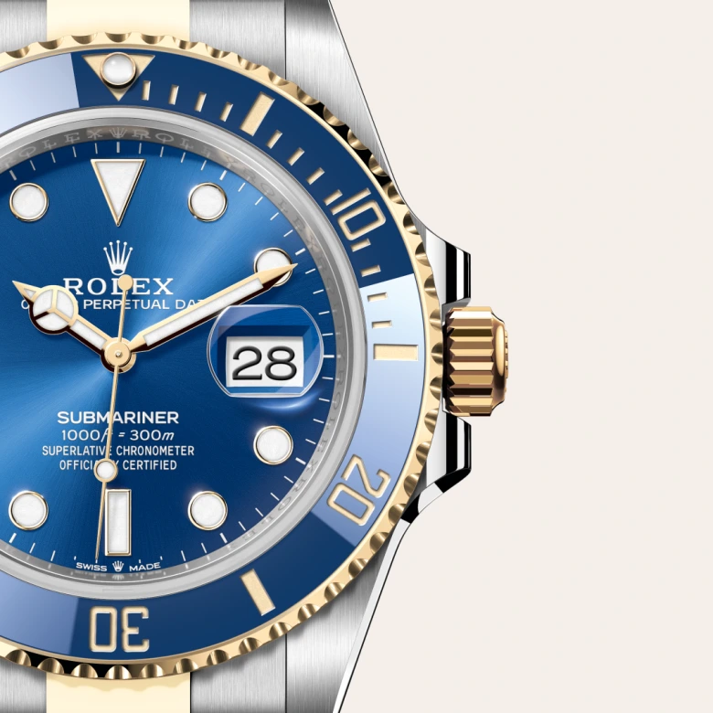 Rolex Submariner Date Yellow Gold Rolesor Oystersteel, M126613LB-0002